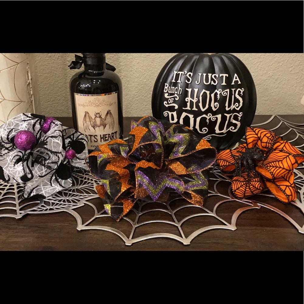 Halloween Hair Bows